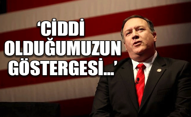 Pompeo'dan kritik görüşme sonrası flaş sözler