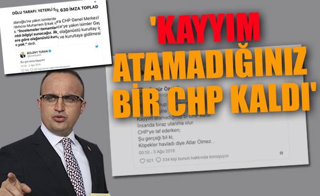 AKP'den CHP'ye 'kayyım' tehdidi!