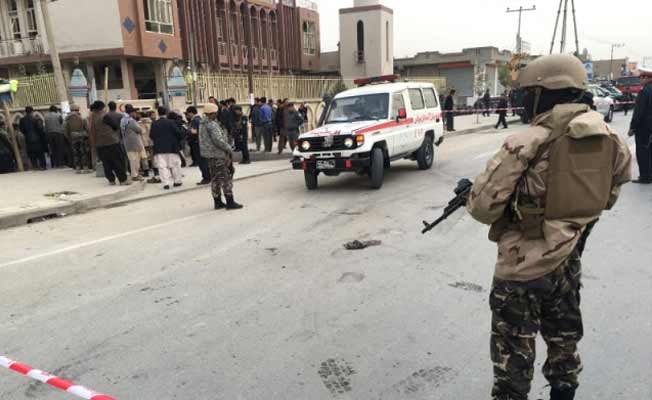 Afganistan'da Şii camisine intihar saldırısı.... Çok sayıda ölü var!