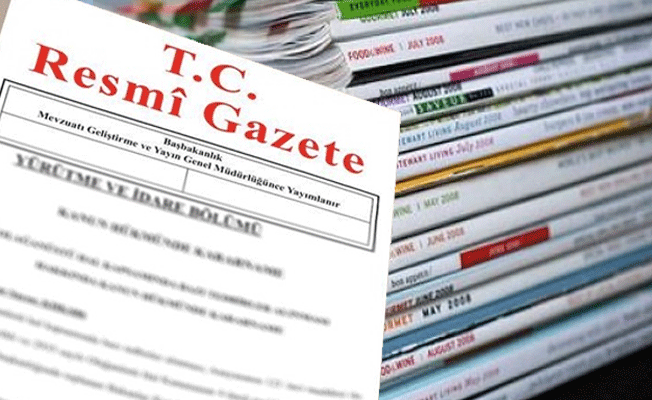 Resmi Gazete haftalık dergi oluyor