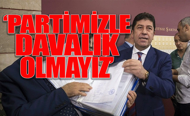 Tüzün, yargıya gidilip gidilmeyeceğini açıkladı
