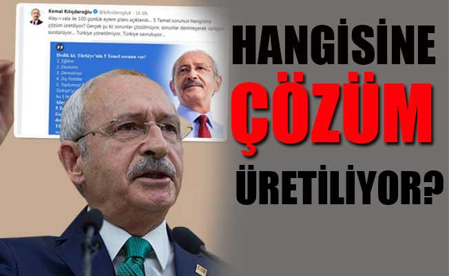 '100 günlük eylem planı' çıkışı!