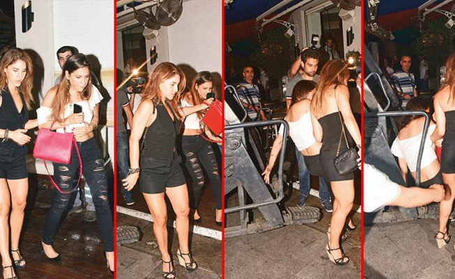 Yağmur Ünal çöp kamyonuna düştü