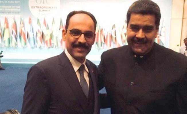 İbrahim Kalın'dan Maduro desteği! 'Güçlü ol dostum'