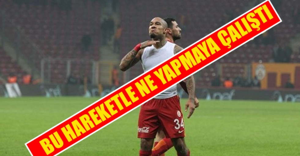 Nigel de Jong'dan maç sonu olay hareket