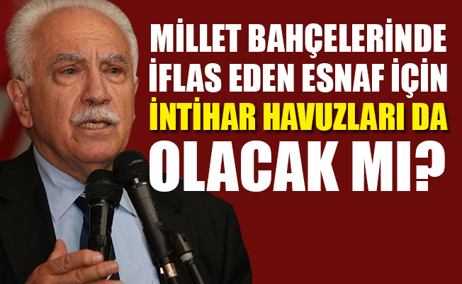 Doğu Perinçek'ten hükümete 'ironik' intihar sorusu