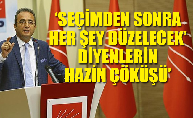 CHP'li Tezcan'dan AKP'ye cevap