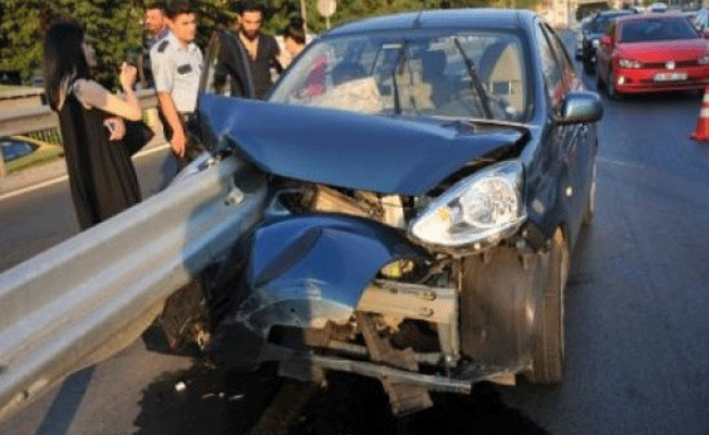 Bakırköy'de feci kaza