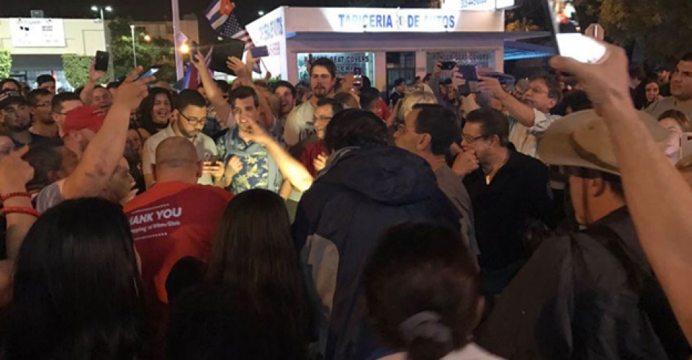 Fidel Castro'nun ölümü onları sevindirdi