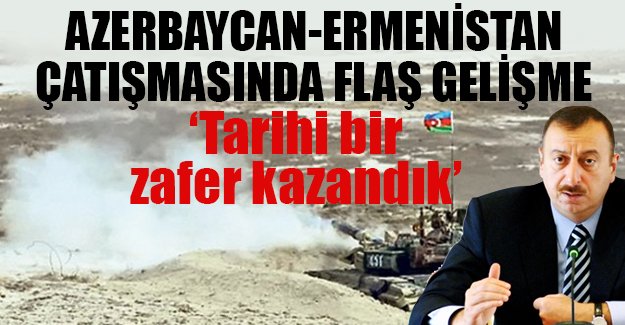 Azerbaycan tek taraflı ateşkes ilan etti