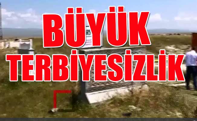 Şehitler anıtına çirkin saldırı!