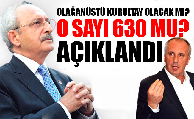 CHP yönetimi: Kurultay yok!