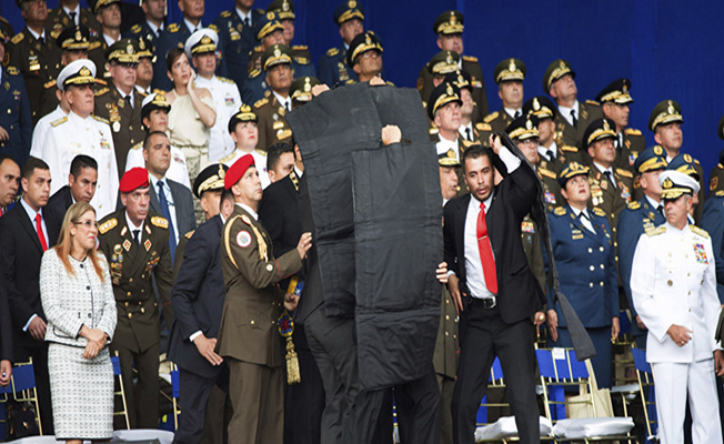 Venezuela Devlet Başkanı Nicolas Maduro'ya suikast girişiminde gazetecilere gözaltı
