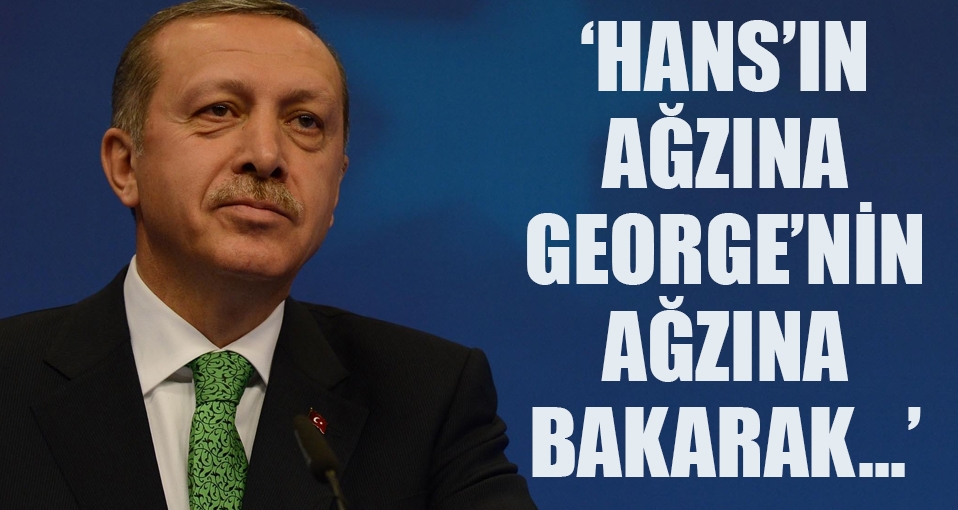'Hans'ın ağzına, George'nin ağzına bakarak karar vermem'