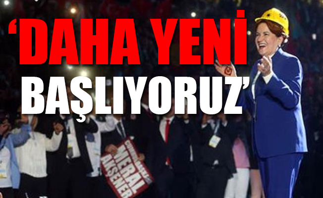 İYİ Parti'nin kurultay sloganı belli oldu