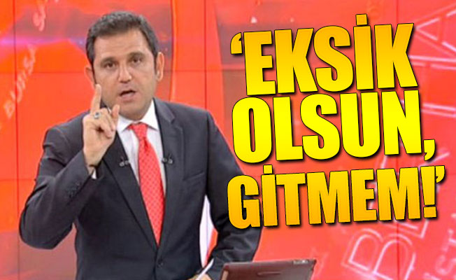 Fatih Portakal çok kızdı!