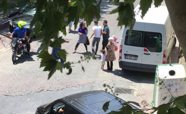 Sokak ortasında skandal görüntüler!