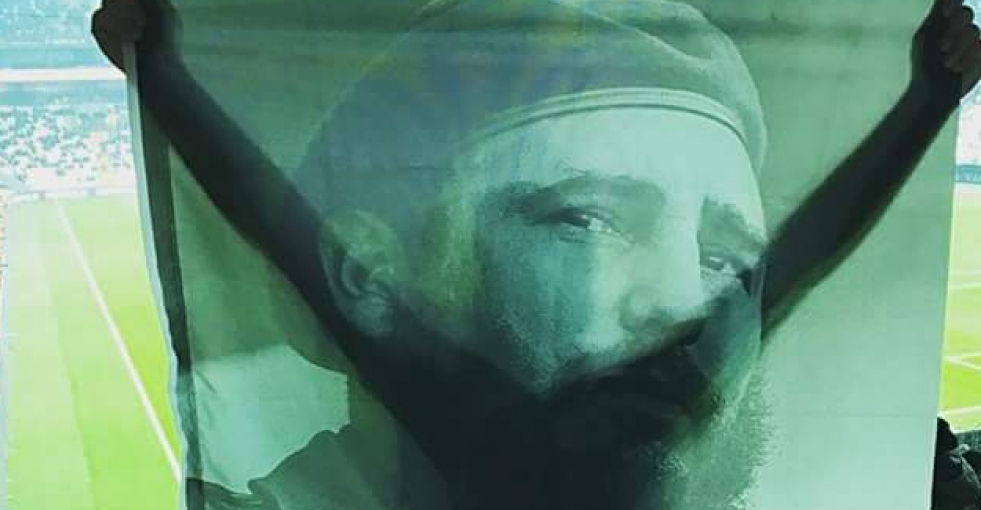 Fidel Castro Beşiktaş tribünlerindeydi