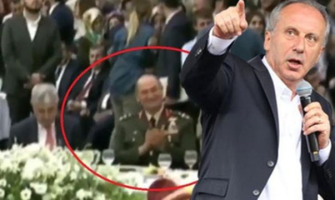 Muharrem İnce ‘Apoletlerini sökerim’ demişti: O alkışın perde arkasını yazdı