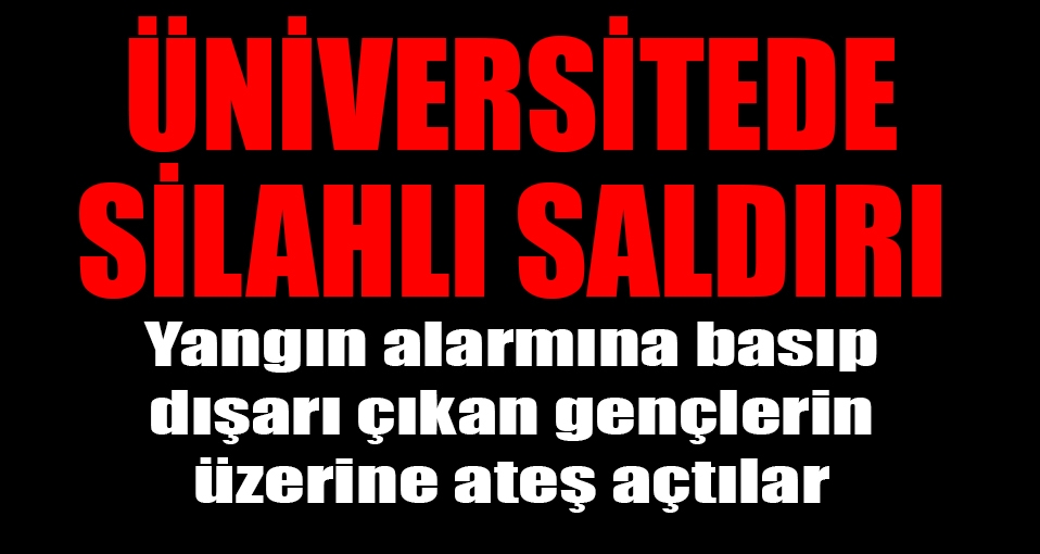 ABD'de silahlı saldırı!