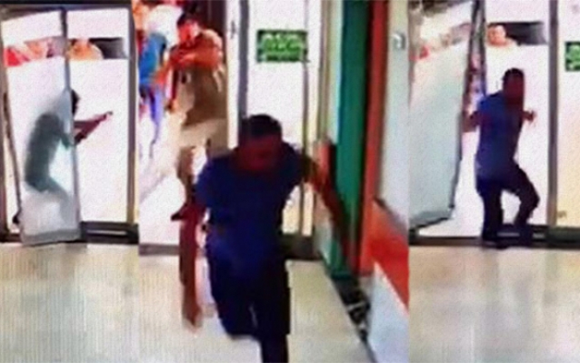 Yoğun bakımda kabus anları…Kapıyı kırıp doktora saldırdılar
