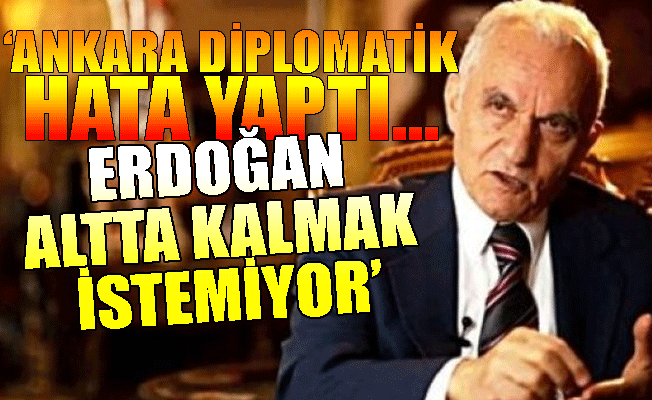 AKP'li eski Dışişleri Bakanı: Krizin kaybedeni Türkiye’dir!