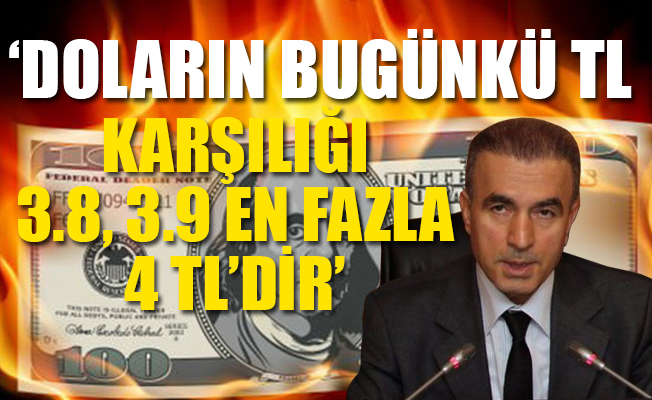 AKP'den bir garip dolar kuru hesabı...