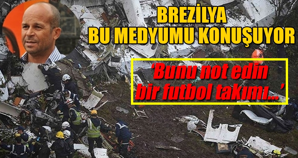Brezilya bu medyumu konuşuyor: Bir futbol takımı...