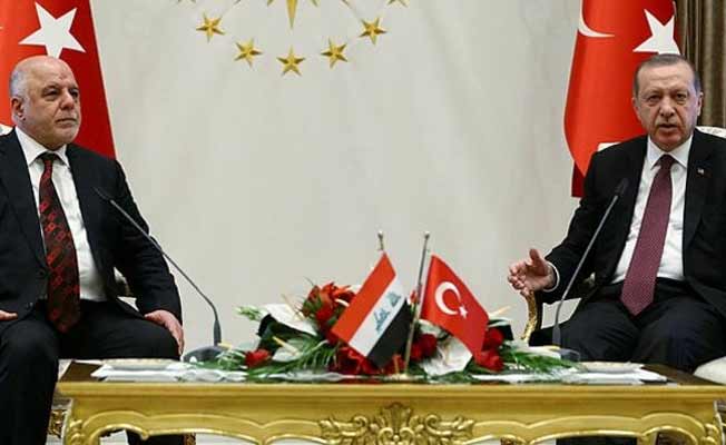 Erdoğan ile İbadi’den ortak basın toplantısı