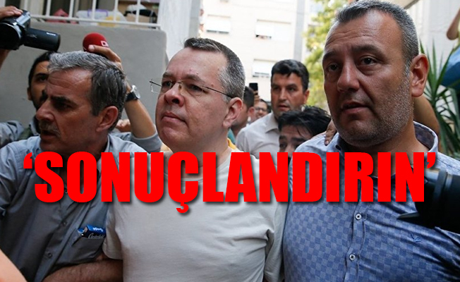 ABD'den Brunson'a ziyaret