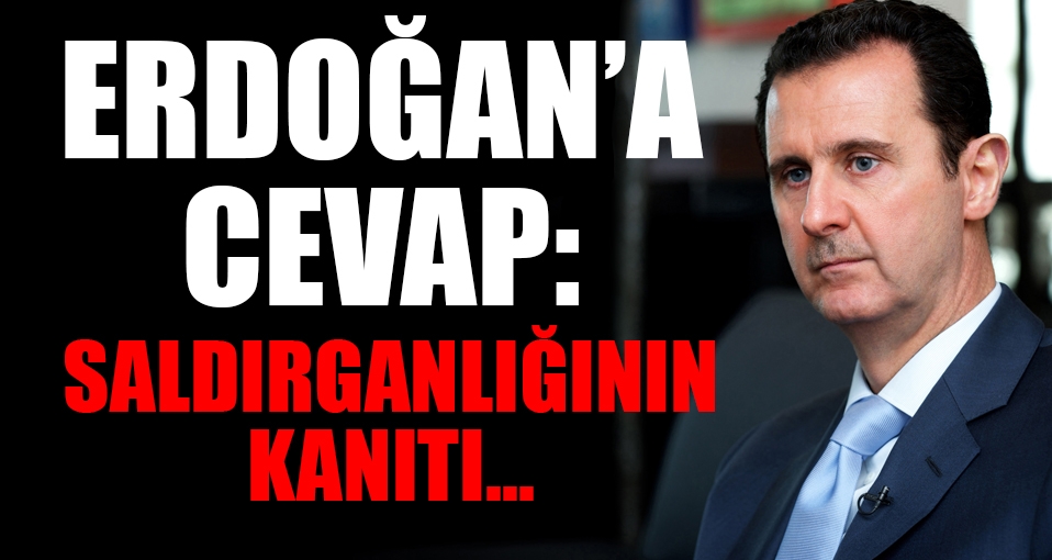 Rusya'dan sonra Esad'dan da Erdoğan'ın sözlerine cevap geldi
