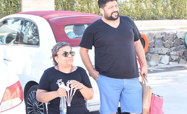 İhanet ve haciz iddiasıyla gündeme gelen Kibariye kocası ile tatilde