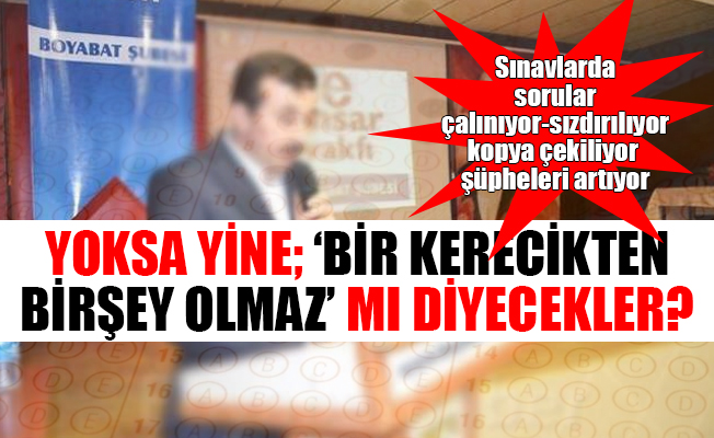 Yetkililer deve kuşu gibi...