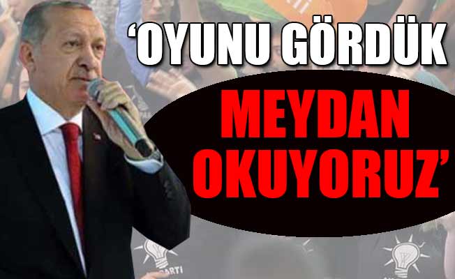 Erdoğan: Yükselişimizi durduramayacaksınız