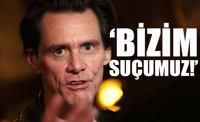 Jim Carrey, ABD'ye tepkisini bakın nasıl dile getirdi