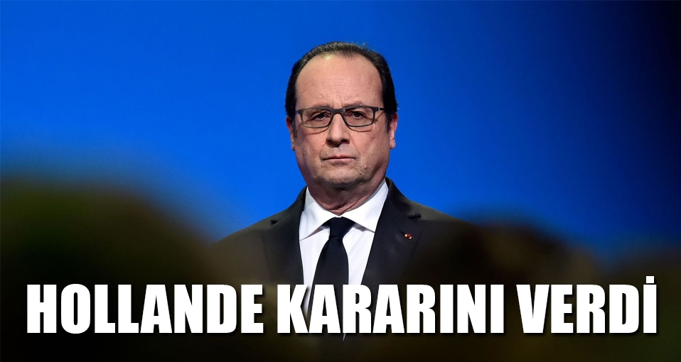 Hollande 2017 seçimlerinde aday olmayacak