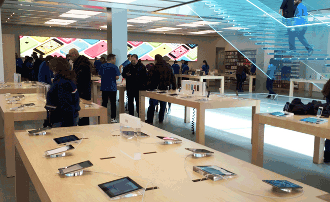 Apple mağazasında iPad patladı: 3 yaralı