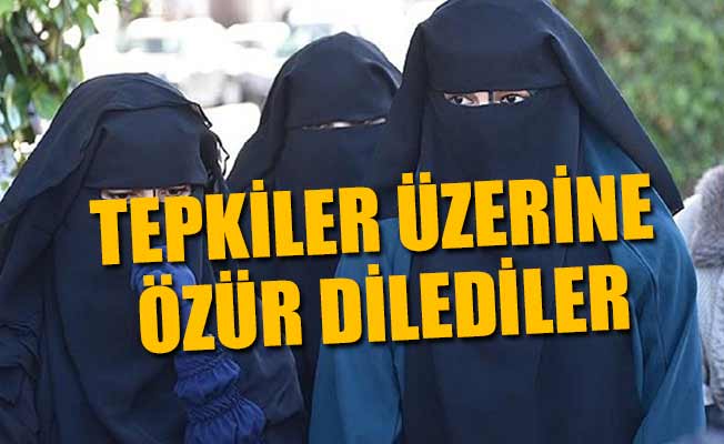 Anaokulu çocukları törende peçeli ve 'silahlı' yürütüldü!