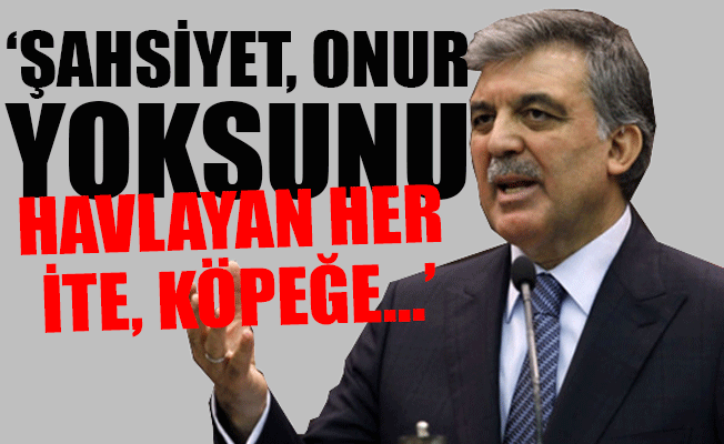 AKP'de 'hain' kavgasına, Gül cephesinden sert yanıt!