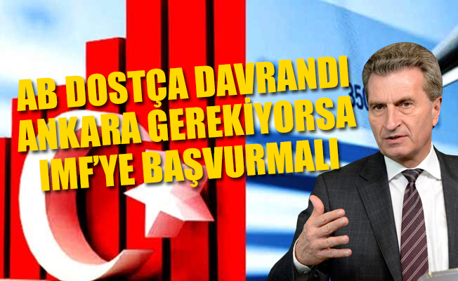 AB'den flaş Türkiye ve IMF açıklaması