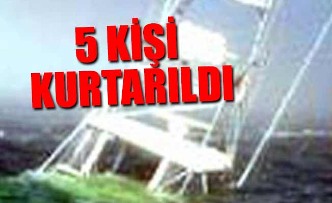Türk bayraklı yatta Yunan adası yakınlarında korku dolu anlar