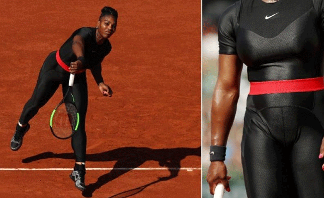 Serena Williams Roland Garros'ta kıyafet yasağına neden oldu