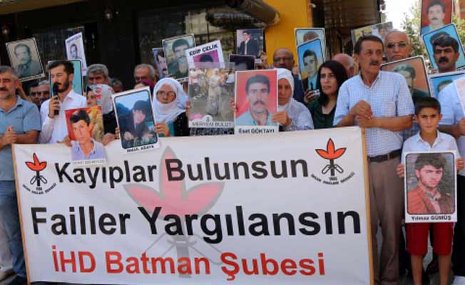 Kayıp yakınları Batman'dan ses verdi: Mücadelemizden vazgeçmeyeceğiz