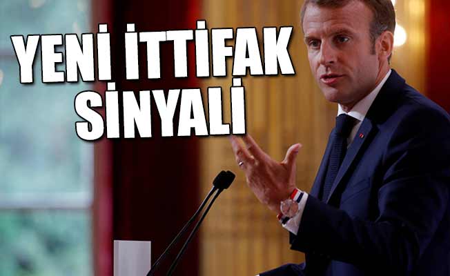 Macron'dan ABD'ye rest!