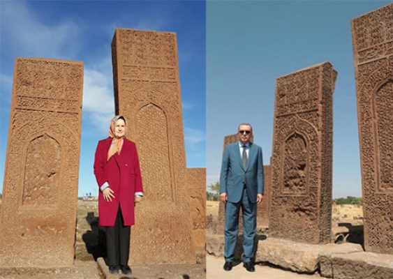 Erdoğan, Akşener’le aynı pozu verdi