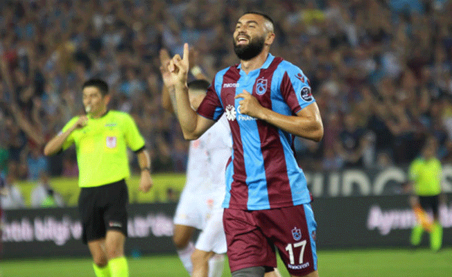 Trabzonspor'da Burak Yılmaz Galatasaray maçını bekliyor