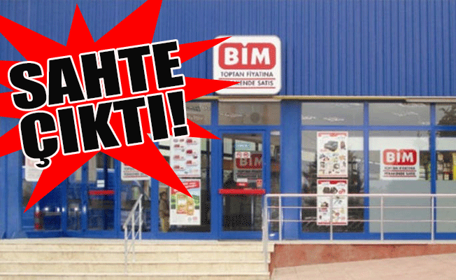 BİM'in foyası ortaya çıktı