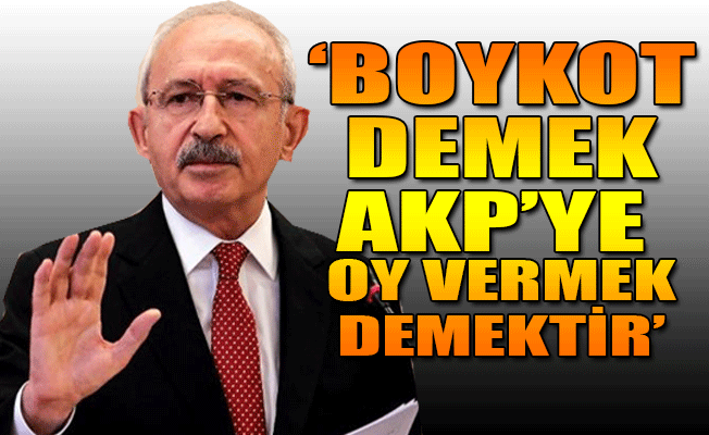 Kılıçdaroğlu İnce'ye 'Güvenmiyorum' dedi, 'küskünlere' sert çıkıştı