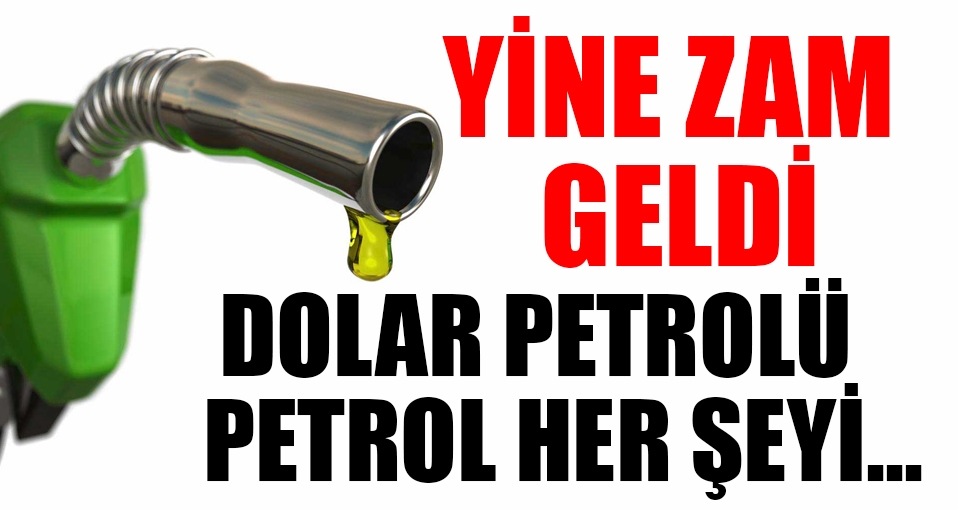 Benzine 15, motorine ise 16 kuruş zam geldi