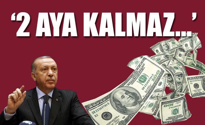 Cumhurbaşkanı Erdoğan'dan 'dolar' açıklaması